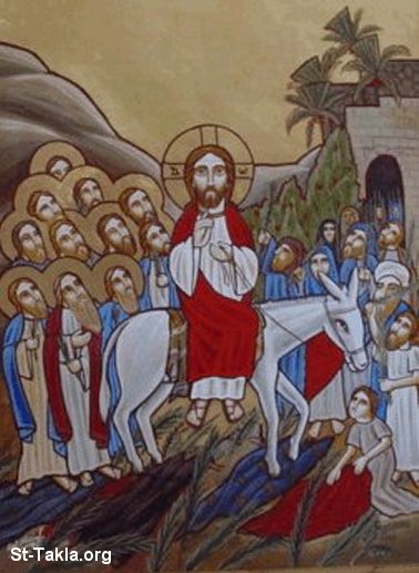 عيد الصليب المجيد Www-St-Takla-org___Palm-Sunday-03