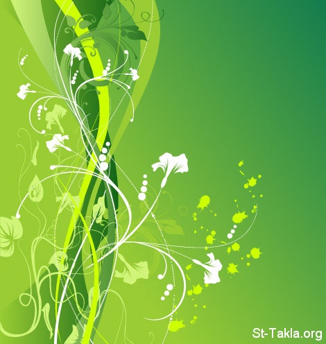 لمحبي اللون الاخضر St-Takla-org___Green-Floral-Vector-Art