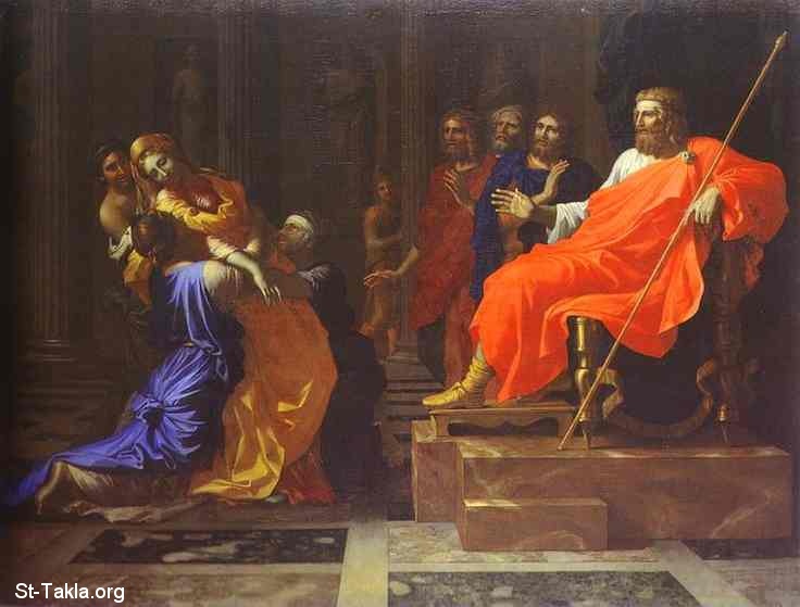 كتاب الغيرة Www-St-Takla-org___Nicolas-Poussin_Esther-before-Assuerus-1640-01