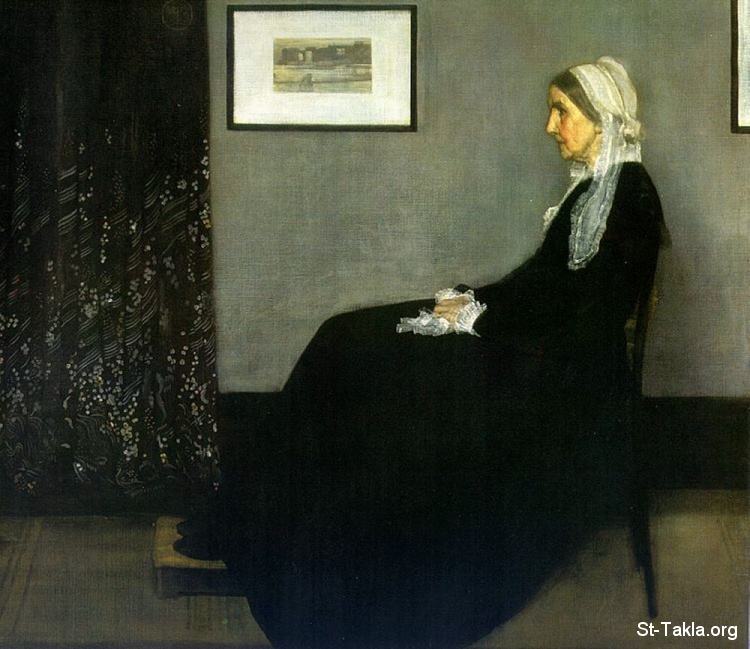 بين الصمت والكلام Www-St-Takla-org___Whistler-James-Abbott-McNeill-1834-1903-Arrangement-in-Grey-and-Black