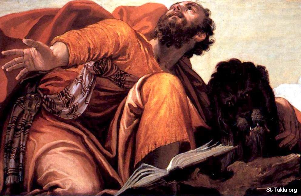 كتاب ناظر الإله الإنجيلي مرقس الرسول القديس والشهيد - صفحة 2 Www-St-Takla-org--019-Saint-Mark-the-Evangelist-Paolo-Veronese-1555-San-Sebastiano-Venice-Italy