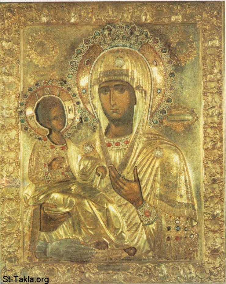 موسوعة ضخمة من الصور الحصرية لأمنا كلية الطهر أم النور Www-St-Takla-org__Saint-Mary_Theotokos-Mother-of-God-132
