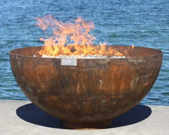 Super Bowl Modern-firepits