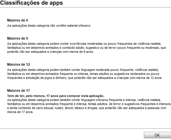Apple libera jogos na App Store brasileira Classificacao-apps-itunes