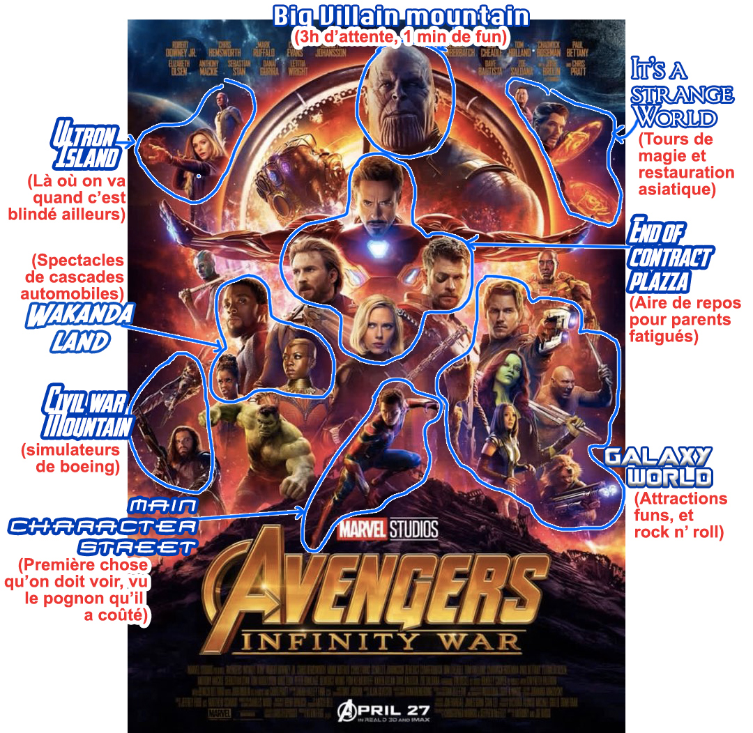 Franchise Marvel/Disney #3.2 - Page 12 Avengers-infinity-war-stagiaire-des-affiches