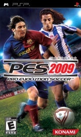 [PSP] Pro Evolution Soccer 2009     by Cryzlear        >>> ( 285 MB ) <<< PES2009_PSP_Frontboxart_160w