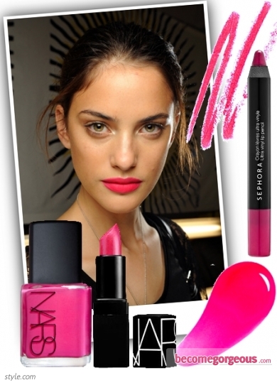 مكياج ربيع 2011Makeup Trends for Spring Makeuplooskforsummer2011-magenta