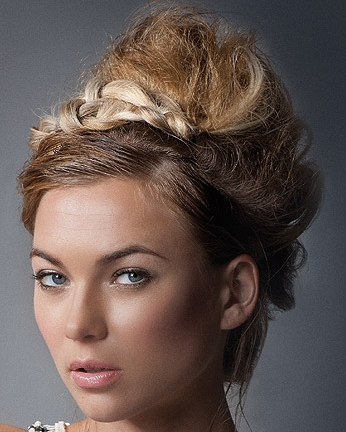 تسريحات شيك اوي للصبايا 2013، Intercoiffure_updo_hair