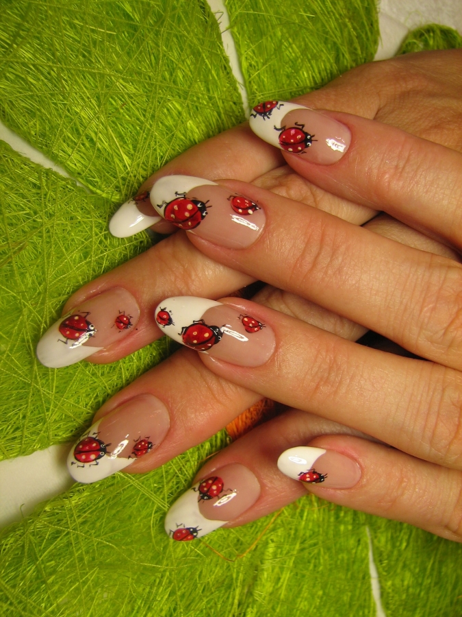 اظااااااااافر رووووووووووووووعه  Nail_art_lady_bug