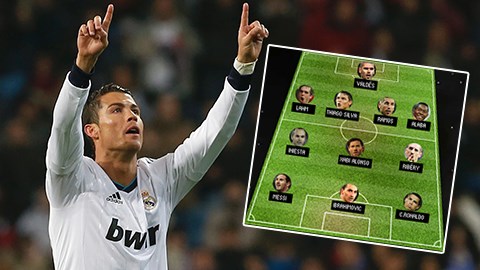 Đội hình tiêu biểu năm 2013 theo Marca Cristiano-ronaldo-2013