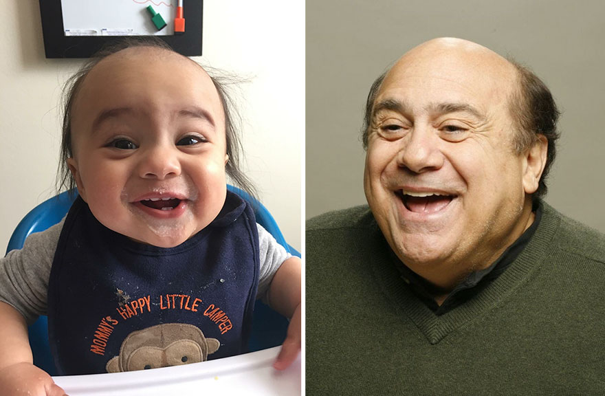 OTRO IDIOTOPIC: EL DE LOS BEBÉS QUE SE PARECEN A FAMOSOS Son-looks-like-danny-devito-4