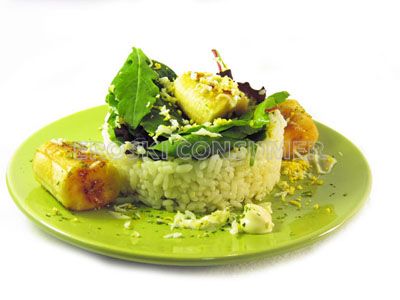 Receta de ensalada de arroz con tacos de plátano frito 108370_g