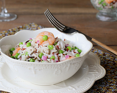 pour - Salade de riz aux crevettes(ou gambas pour Josie) I82443-salade-de-riz-aux-crevettes