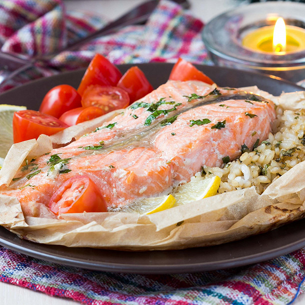 Papillote de saumon citronné au riz I72175-papillote-de-saumon-citronne-au-riz