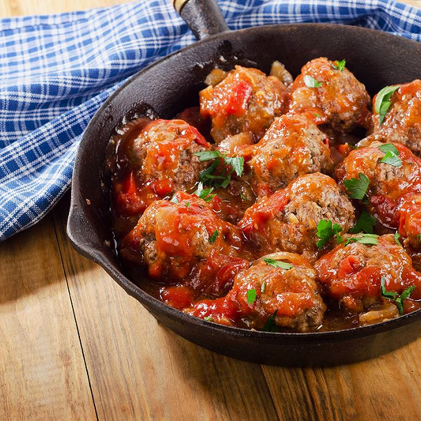 Boulettes de boeuf à la sauce tomate I95121-boulettes