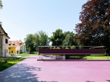 Open Air Pool Eybesfeld by Pichler & Traupmann Architekten Open-Air-Pool-Eybesfeld-7