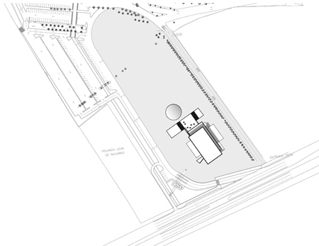 Biotechnological Park Building by Tatiana Bilbao Tatiana-Bilbao-bio-siteplan