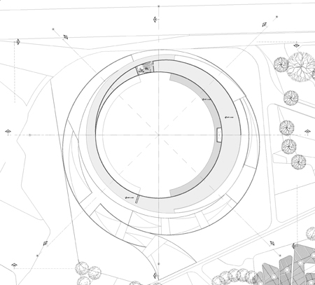 Irapuato Music Hall and Sports Centre by Tatiana Bilbao Drawing-11