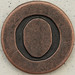 Copper Uppercase Letter O