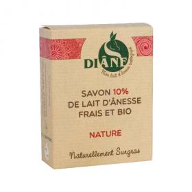 Un savon, une creme, un gel agreable et sain ? Vos produits messieurs ! - Page 2 Diane-savon-lait-d-anesse-nature-100gr