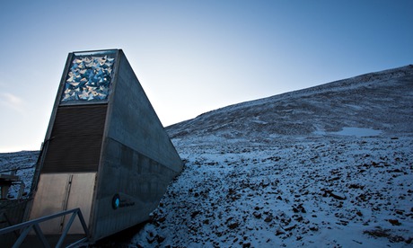 global seed bank in Norway some 20,000 plant species from more than 100 countries and institutions. Brazilian beans and Japanese barley the latest additions. The-entrance-of-Svalbard--009