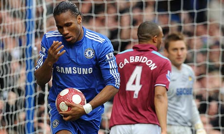 Previo:West Ham v Chelsea Didier-Drogba-001