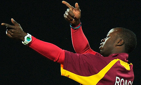 ICC Cricket World Cup Match 13 Netherlands vs. West Indies  West-Indies-Kemar-Roach--007