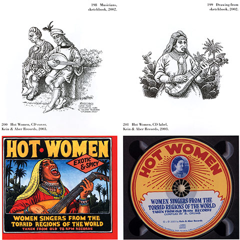 Robert Crumb's album covers Hot-Women---Women-Singers-001