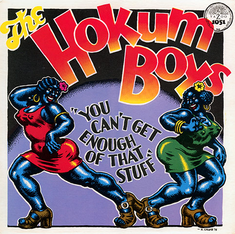 Robert Crumb's album covers The-Hokum-Boys--You-Cant--002