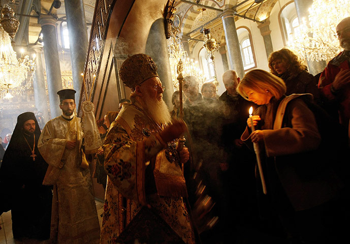 Easter around the world – in pictures Greek-Orthodox-Easter-cer-012