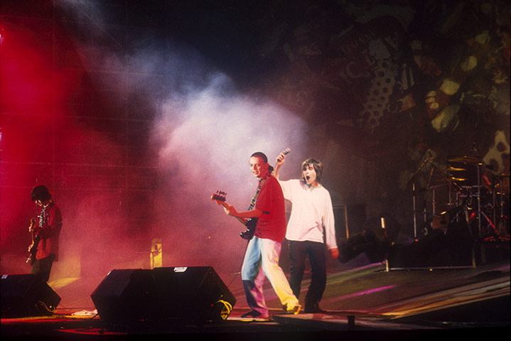 The late 1980's Madchester phenomenon The-Stone-Roses-at-an-out-001