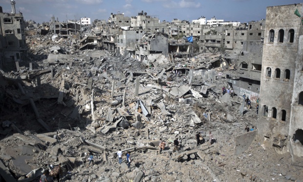 A pause in the bombing by Israeli forces – and the ruins of Gaza are laid bare 4a77bf25-d410-421e-be39-2f061c269a22-620x372