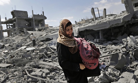 A pause in the bombing by Israeli forces – and the ruins of Gaza are laid bare Beit-hanoun-011