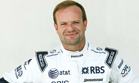 V.Oberto naujasis Williams bolidas daug zadantis Rubens-Barrichello-006