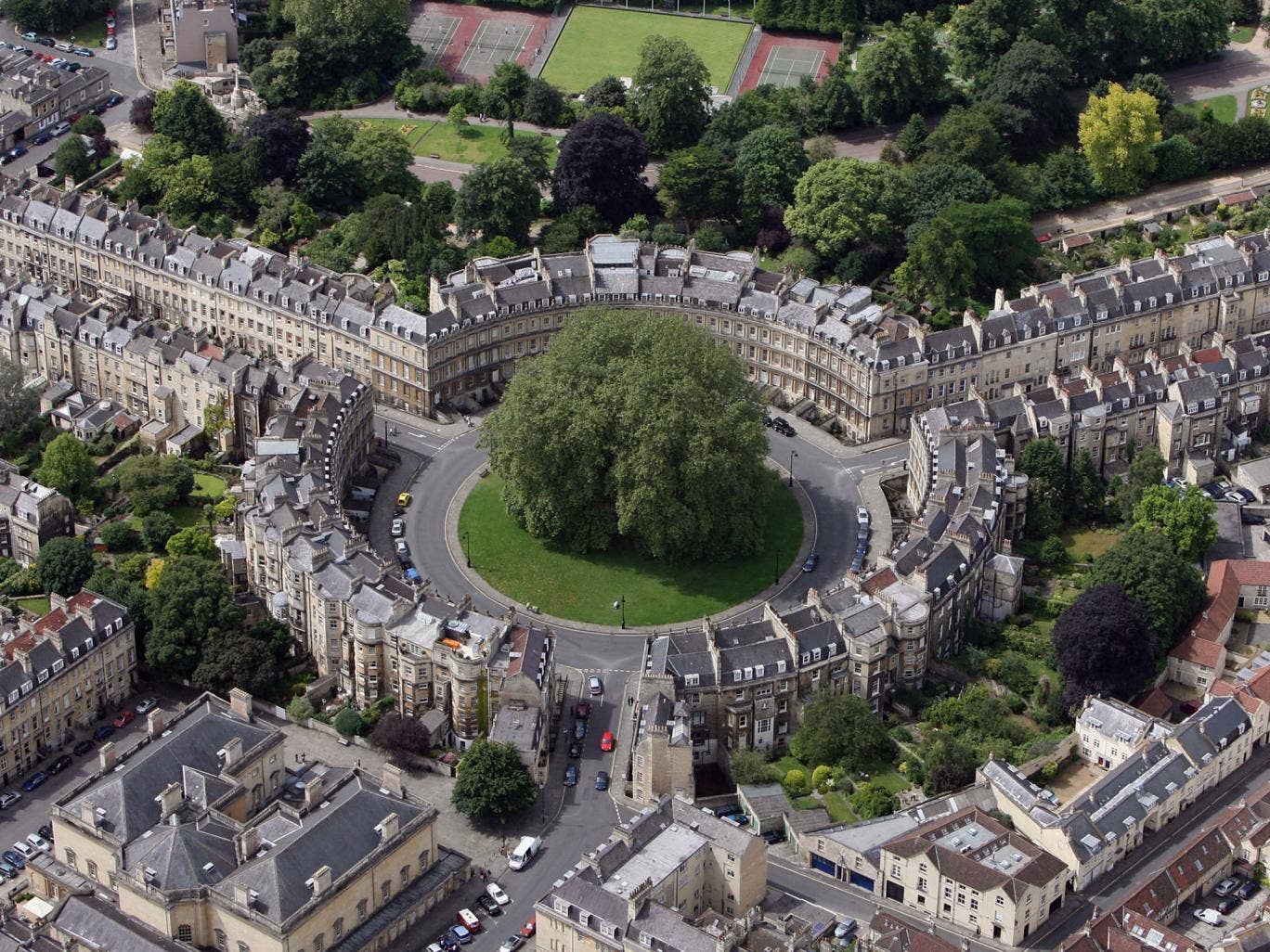 Bath unexploded bomb: Hundreds evacuated after device found at school Web-bath-aerial-get