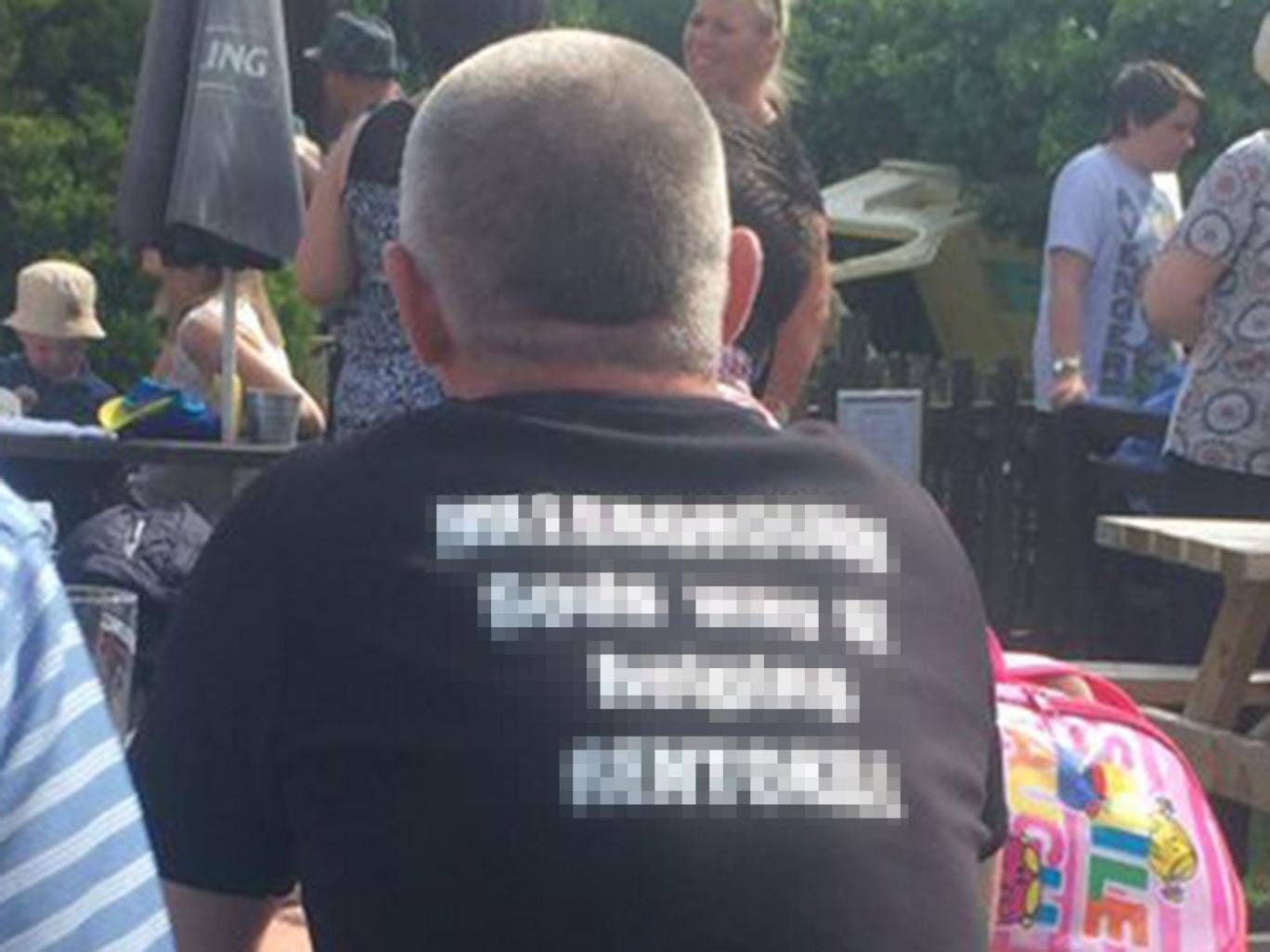 Man charged over offensive T-shirt carrying Hillsborough slur  Hillsborough-tshirt