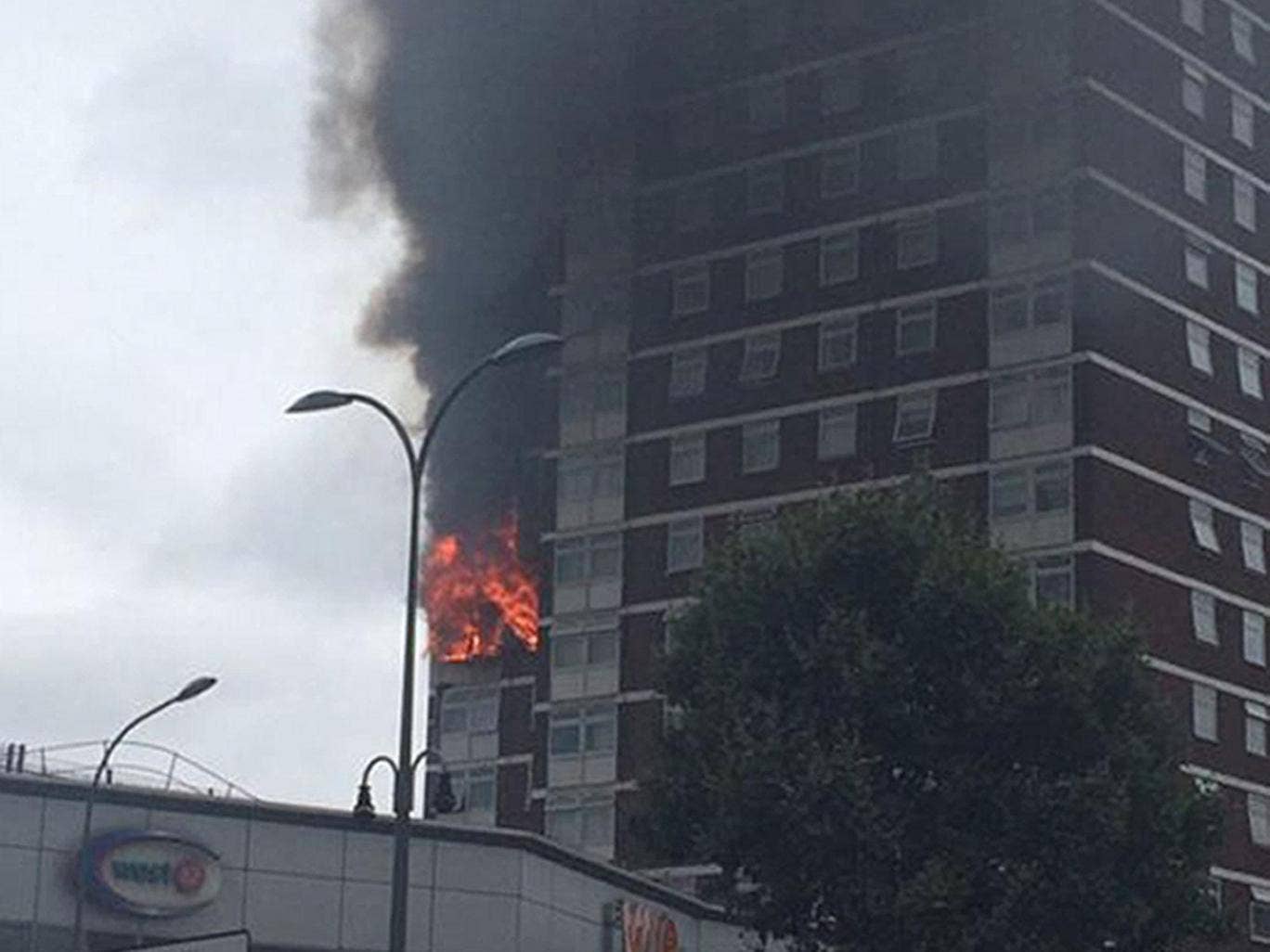 Shepherd's Bush fire: 50 people made homeless by 'horror' blaze in London tower block Shepherds-bush-fire