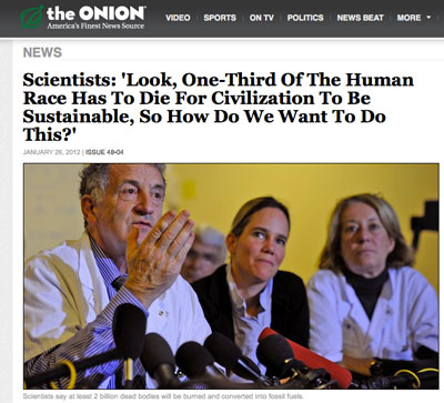 'Satire' Article Quips "At Least 2 Billion Must Die" To Save Earth Onion_2billion_die