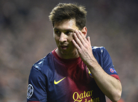 Messi to Tello : "Pass me the ball" 130725040