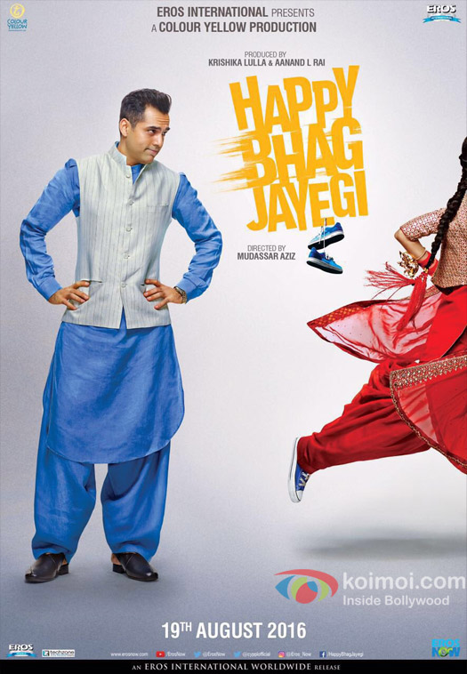 HAPPY BHAG JAYEGI (2016) con DIANA PENTY + Jukebox + Esperando Sub. Happy-bhag-jayegi-poster-featuring-abhay-deol-1