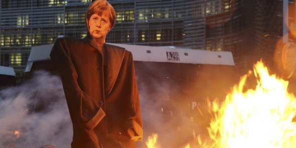 Europe, Trilatérale, mondialisme, soyez un conspirationniste : tôt ou tard, vous serez forcément dans le vrai - Page 2 Merkel