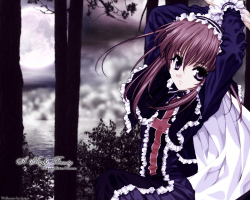 Sister Princess Wallpaper- Chikage - Kiss of Darkness 14196