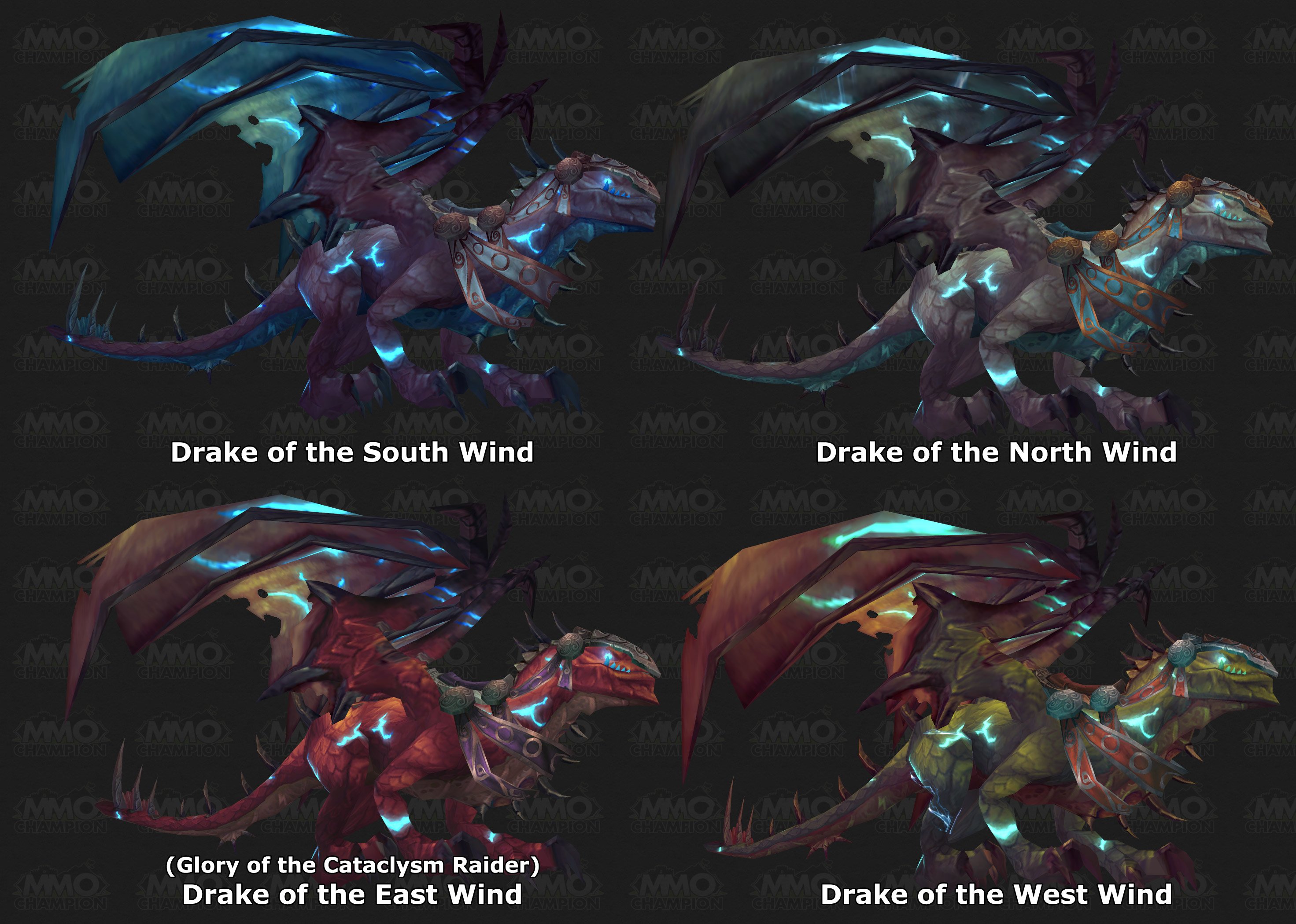 Nuevos dragones cataclysm  Drakeofthewinds