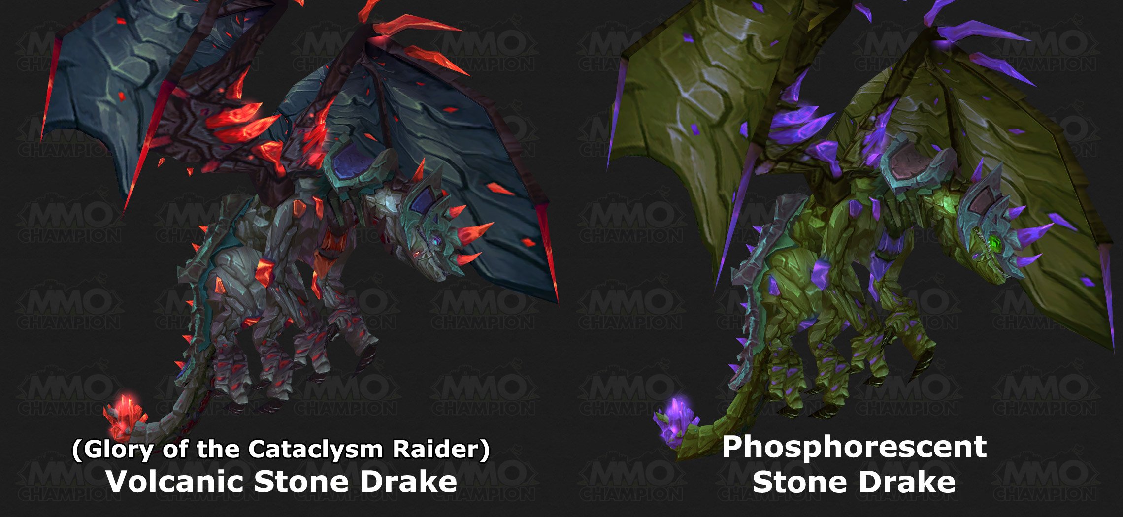 Nuevos dragones cataclysm  Stonedrakes