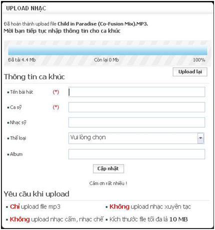 Hướng dẫn Post nhạc lên Diễn đàn !!!!! Upload4