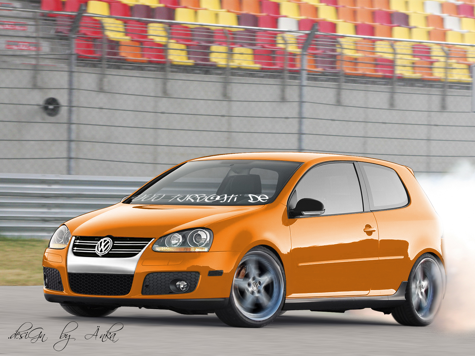 Golf 5  Golf_5_GTI_2_Orange_Fake1