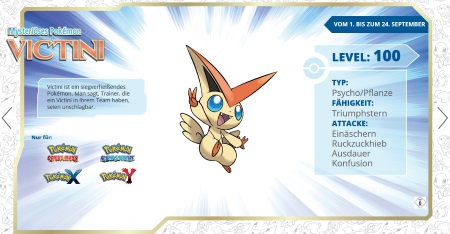 News der Woche 36/2016 News-2016-35-code-victini