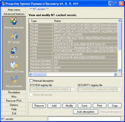 برنامج استعادة الباسورد الاول Proactive v5.2 Proactive-system-password-reco