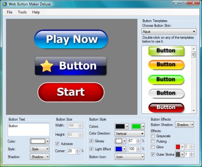 طلب برنامج لصنع الأزرار Web-button-maker-deluxe