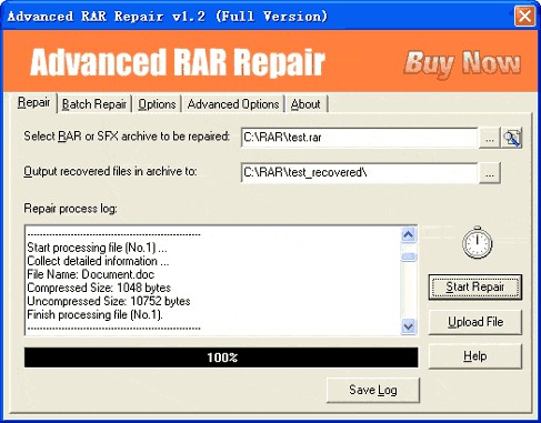 [aporte] COMO ROMPER CONTRASEÑA DE ARCHIVOS RAR y Zip Advanced-rar-repair